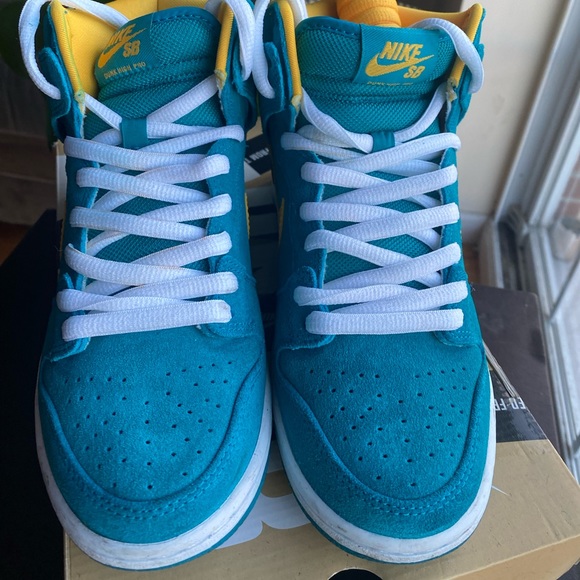 Nike Dunk SB High Tropical Teal - Picture 3 of 7
